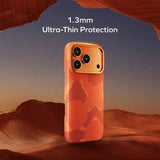 MOMAX Aramid Fiber Ultra-thin MagSafe Phone Case, For iPhone 17 Pro Max, For iPhone 17 Pro