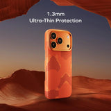 MOMAX Aramid Fiber Ultra-thin MagSafe Phone Case, For iPhone 17 Pro Max, For iPhone 17 Pro