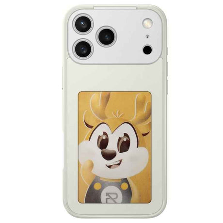 Four-Color E-ink Screen NFC DIY Phone Case, For iPhone 17 Pro Max, For iPhone 17 Pro