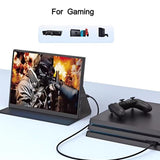 P105A01D 10.5" IPS Portable Monitor – HD, Type-C Extend, US Plug