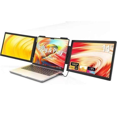 Z140A01D 14" 1080P Dual-Screen Portable Monitor – Laptop Expansion