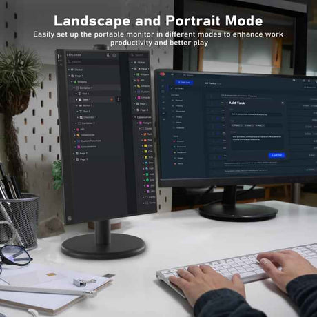 P161A11D 16.1" 1080P Portable Monitor – Gaming Extended Screen