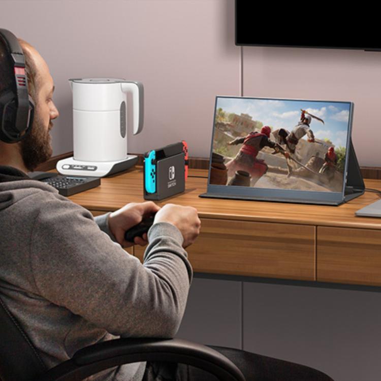 P160Q16BWG 16 inch 2.5K Portable Monitor 120Hz Gaming Extended Screen, 16 inch 2.5K 120Hz