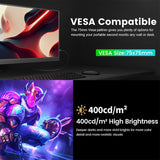 P160A20 16 inch 4K Portable Monitor Gaming Extended Screen, 16 inch 4K