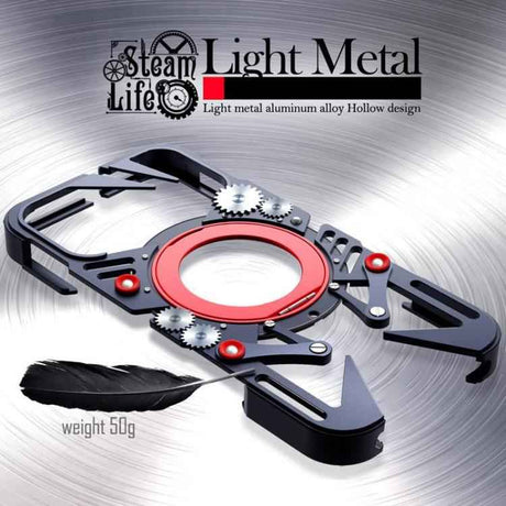 Rotating Bracket MagSafe Hollow Metal Phone Case with Lanyard, For iPhone 16 / iPhone 17 Pro Max