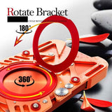 Rotating Bracket MagSafe Hollow Metal Phone Case with Lanyard, For iPhone 16 / iPhone 17 Pro Max