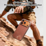 Benks Y3 Kevlar Diamond Pattern Shockproof Magnetic Phone Case, For iPhone 17 Pro Max, For iPhone 17 Pro
