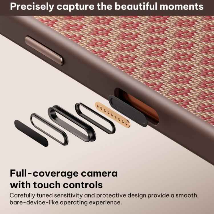 Benks Y3 Kevlar Diamond Pattern Shockproof Magnetic Phone Case, For iPhone 17 Pro Max, For iPhone 17 Pro