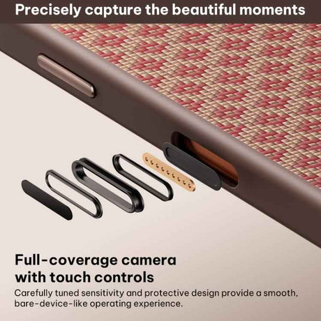 Benks Y3 Kevlar Diamond Pattern Shockproof Magnetic Phone Case, For iPhone 17 Pro Max, For iPhone 17 Pro