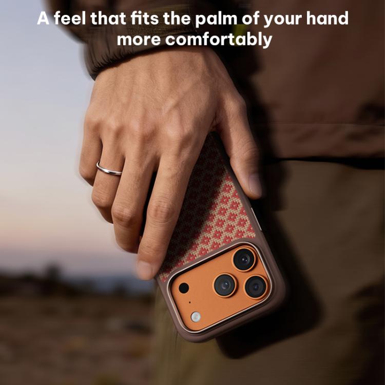 Benks Y3 Kevlar Diamond Pattern Shockproof Magnetic Phone Case, For iPhone 17 Pro Max, For iPhone 17 Pro