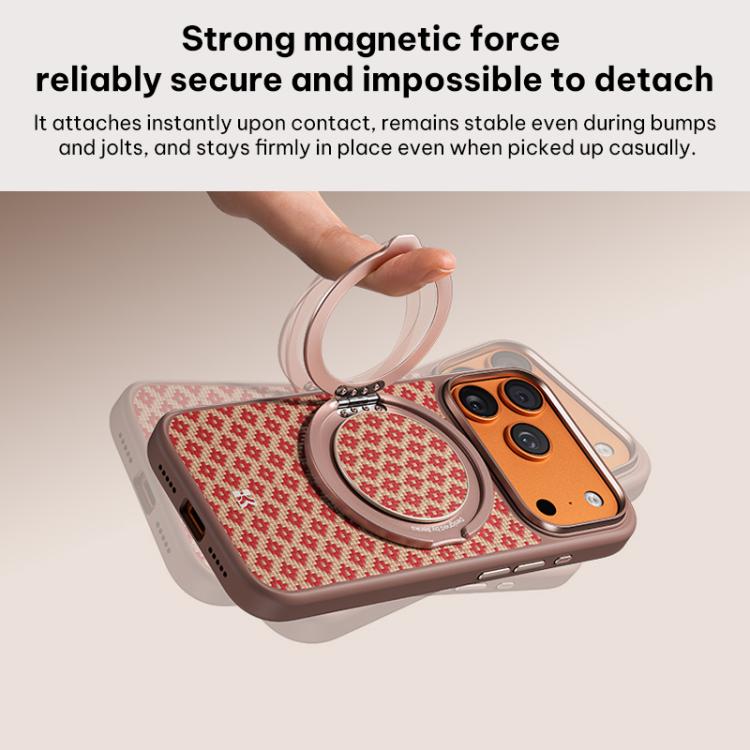 Benks Y3 Kevlar Diamond Pattern Shockproof Magnetic Phone Case, For iPhone 17 Pro Max, For iPhone 17 Pro