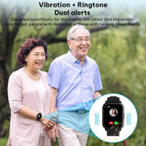 FA83S 1.69-inch 4G Network GPS Tracking Elderly Care Smart Watch Support Heart Rate / Blood Pressure Monitoring, Eurasia-Africa Version, American Version