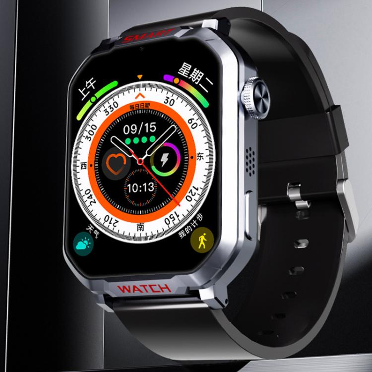 FA82S 1.83-inch 4G Network GPS Tracking Smart Watch Support Heart Rate / Blood Pressure Monitoring
