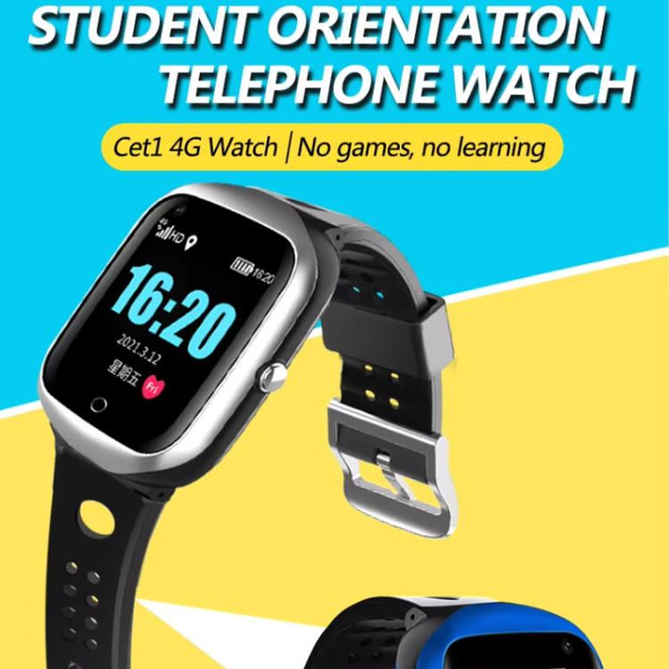 FA66 1.3-inch Screen 4G Network GPS Tracking Student Smart Watch, Eurasia-Africa Version, American Version