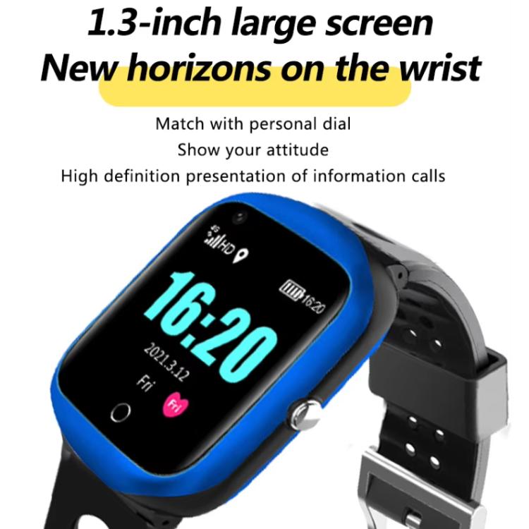 FA66 1.3-inch Screen 4G Network GPS Tracking Student Smart Watch, Eurasia-Africa Version, American Version