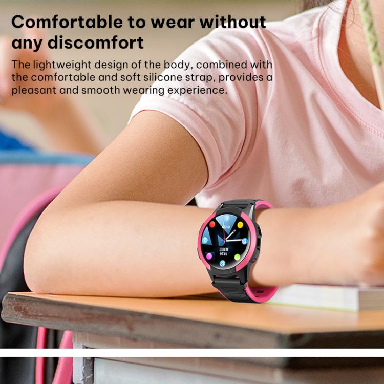 FA56 4G Kids Smart Watch – 1.28" Screen, GPS Tracking, Eurasia-Africa & American Version