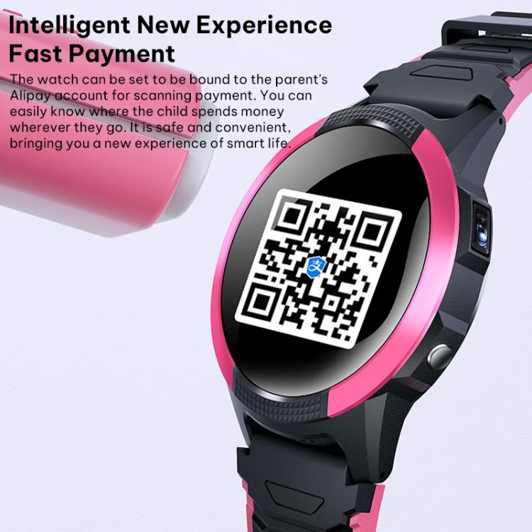 FA56 4G Kids Smart Watch – 1.28" Screen, GPS Tracking, Eurasia-Africa & American Version