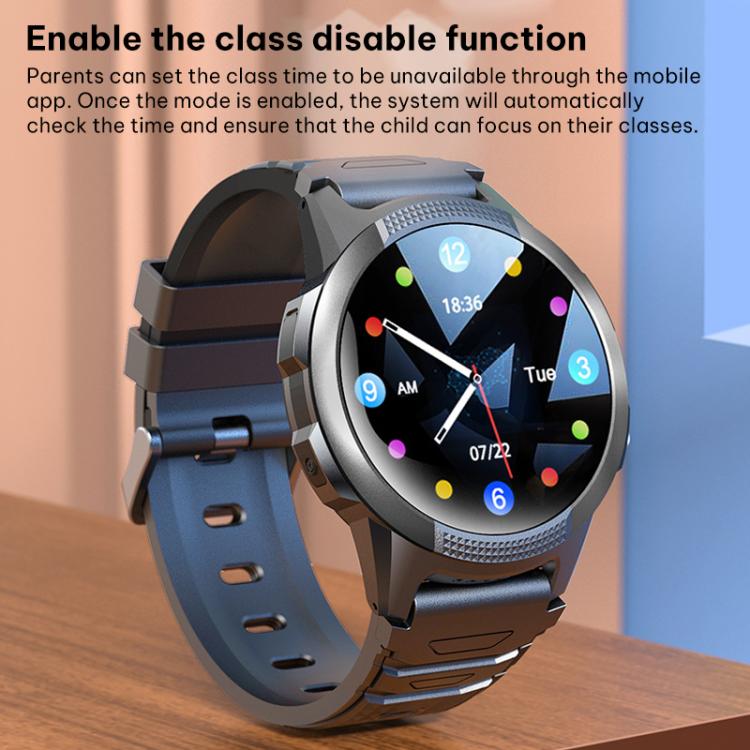 FA56 4G Kids Smart Watch – 1.28" Screen, GPS Tracking, Eurasia-Africa & American Version