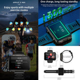 LOKMAT APPLLP 5 Max 4G Smart Watch, 2.4 inch MT6762 + PAR2822 Octa Core, Android 10.7, Heart Rate, Video Call, 4GB+64GB, 6GB+128GB