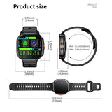 LOKMAT APPLLP 6 Max 4G Smart Watch, 2.16 inch SC8541E Quad Core, 3GB+32GB, Android 8.1, Video Call , Heart Rate
