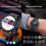 LOKMAT APPLLP 8 Pro 4G Smart Watch, 1.58 inch SC8541E Quad Core, 3GB+32GB, Android 8.1, GPS, Heart Rate