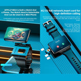 LOKMAT APPLLP Max 4G Smart Watch, 2.88 inch MT6765 Octa Core, Android 11, Heart Rate, Video Call, 6GB+128GB