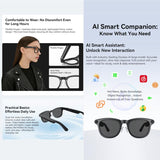 X01 Cycling Smart AI Sports Glasses 8MP HeyCyan, Six-axis Image Stabilization, Wi-Fi, BT Call, AI Voice Assistant, AI Translation