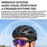 Q01 Outdoor Cycling Smart AI Sports Glasses 8MP Camera