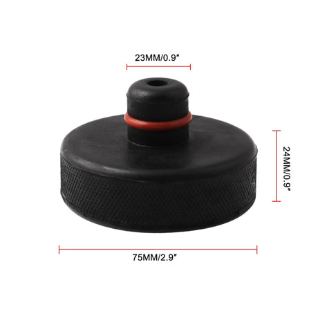 4 PCS Car Jack Point Jacking Support Plug Lift Block Support Pad for Tesla Model 3 / Model S / Model X / Model Y - LYDARZ