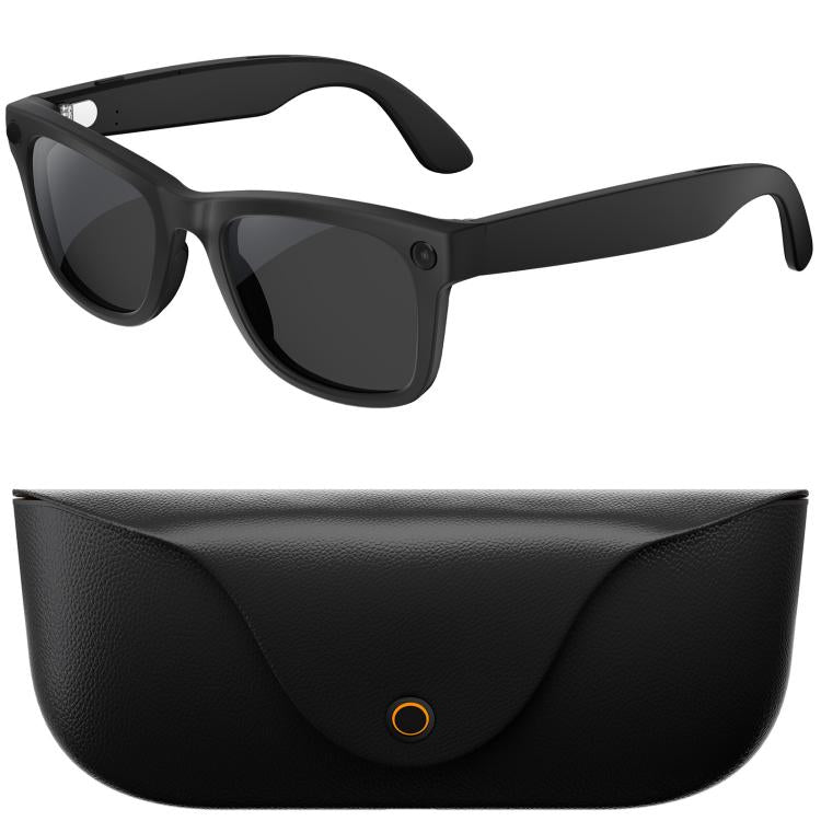MT5 Ultra Smart AI Glasses with 8MP HD Camera, Video Recording WiFi Transmission Al Smart Voice Assistant, Sunglasses, Anti Blue Light Lens