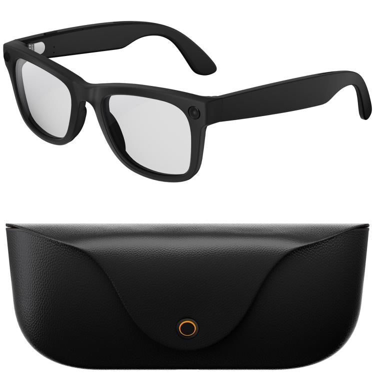 MT5 Ultra Smart AI Glasses with 8MP HD Camera, Video Recording WiFi Transmission Al Smart Voice Assistant, Sunglasses, Anti Blue Light Lens