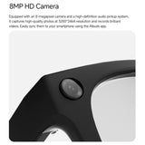 MT5 Ultra Smart AI Glasses with 8MP HD Camera, Video Recording WiFi Transmission Al Smart Voice Assistant, Sunglasses, Anti Blue Light Lens