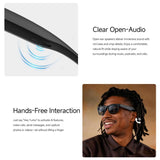 MT5 Ultra Smart AI Glasses with 8MP HD Camera, Video Recording WiFi Transmission Al Smart Voice Assistant, Sunglasses, Anti Blue Light Lens