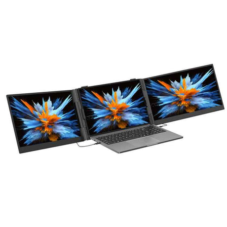 Blackview DCM6 14" Dual-Screen Portable Laptop Extension Monitor with Stand