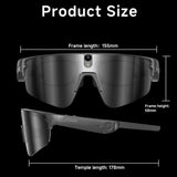 L805 Smart AI Cycling Glasses 8MP Stabilization Camera