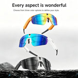 L805 Smart AI Cycling Glasses 8MP Stabilization Camera