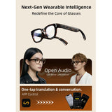 E06D 13MP 1080P 30FPS Dual-Mic Noise Cancellation AI Smart Glasses with Voice / Calling