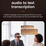 E06S 13MP 1080P Dual-Loudspeaker AI Smart Glasses Support Music / Calling