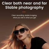 E06S 13MP 1080P Dual-Loudspeaker AI Smart Glasses Support Music / Calling