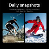 L085 8MP Dual-Mic Noise Cancellation AI Cycling Smart Glasses with Voice Assistant / Calling