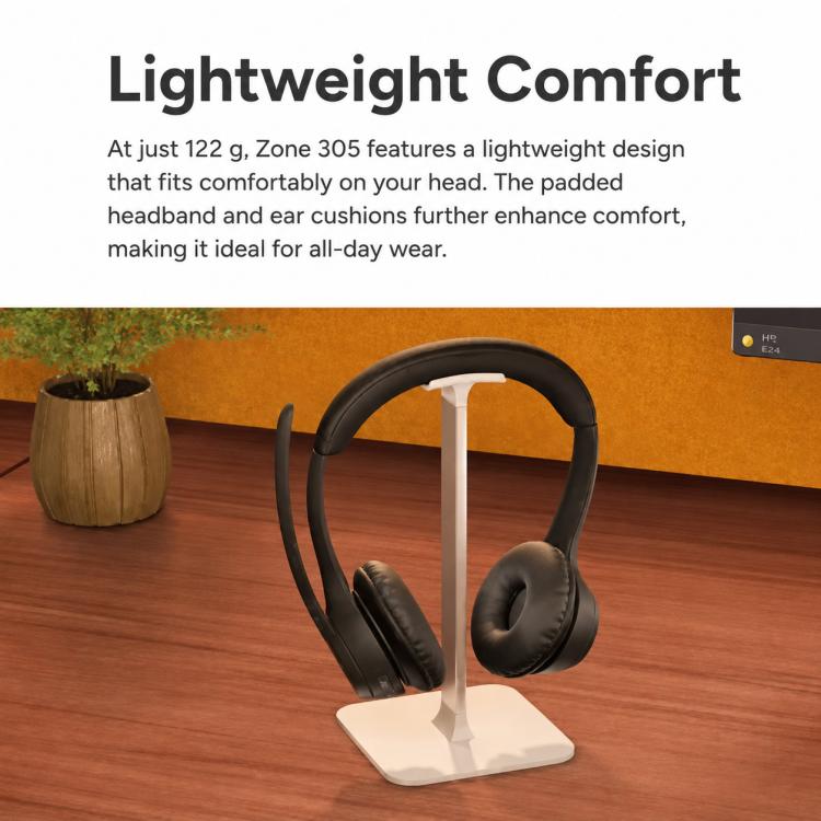 Logitech Zone 305 Wireless Business Headset Team Edition with Receiver