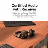 Logitech Zone 305 Wireless Business Headset Team Edition with Receiver