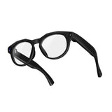CY02 Smart AI Translation Glasses with 13MP HD Camera, Video Recording, WiFi Transmission, Al Smart Voice Assistant, Clear Lenses, Black Lenses