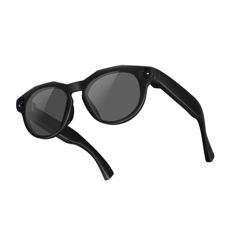 CY02 Smart AI Translation Glasses with 13MP HD Camera, Video Recording, WiFi Transmission, Al Smart Voice Assistant, Clear Lenses, Black Lenses