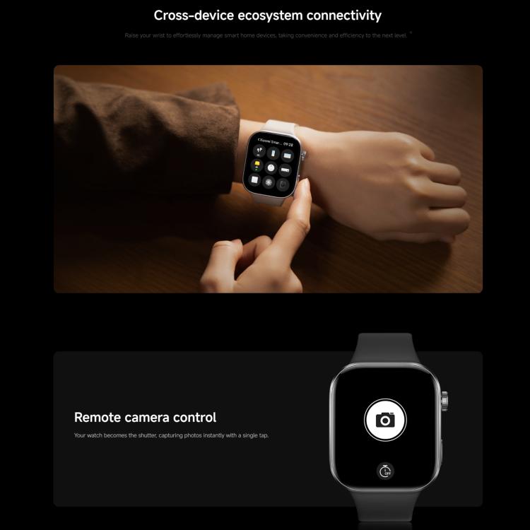 Xiaomi Redmi Watch 6, 2.07 inch AMOLED Screen 5ATM Waterproof, Support Heart Rate / Blood Oxygen Monitor, Redmi Watch 6 (Silver), Redmi Watch 6 (Blue), Redmi Watch 6 (Black)