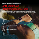 Zeblaze Stratos 4 Pro Rugged Outdoor GPS Smart Watch 1.43 inch Screen 5 ATM & IP69K Built-in Flashlight
