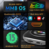 MMB Car Smart Box Wired to Wireless Android Auto CarPlay Adapter, 8GB+128GB Europe / Asia Version, WJAN-Q5H