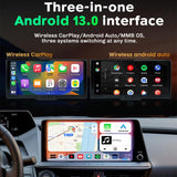 MMB Car Smart Box Wired to Wireless Android Auto CarPlay Adapter, 8GB+128GB Europe / Asia Version, WJAN-Q5H