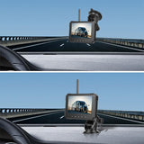 5 inch Trucks Solar Powered Wireless Digital HD Backup Camera System