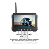 5 inch Trucks Solar Powered Wireless Digital HD Backup Camera System